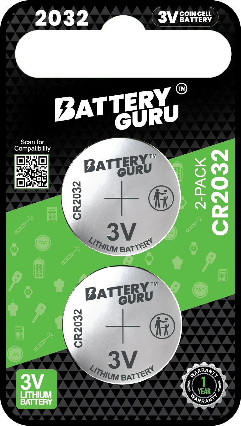 CR2032 Pack of 2